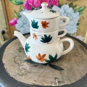 Vintage Japanese Tea Set For One